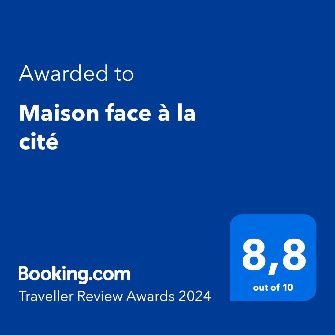 Maison Face A La Cite 카르카손 외부 사진